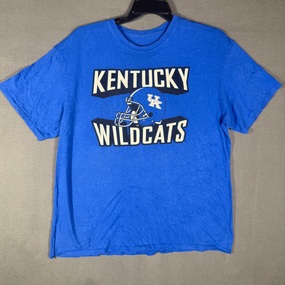 Unbranded T-Shirt Mens XL Blue Kentucky Wildcats Graphic Tee NCAA Fan Apparel